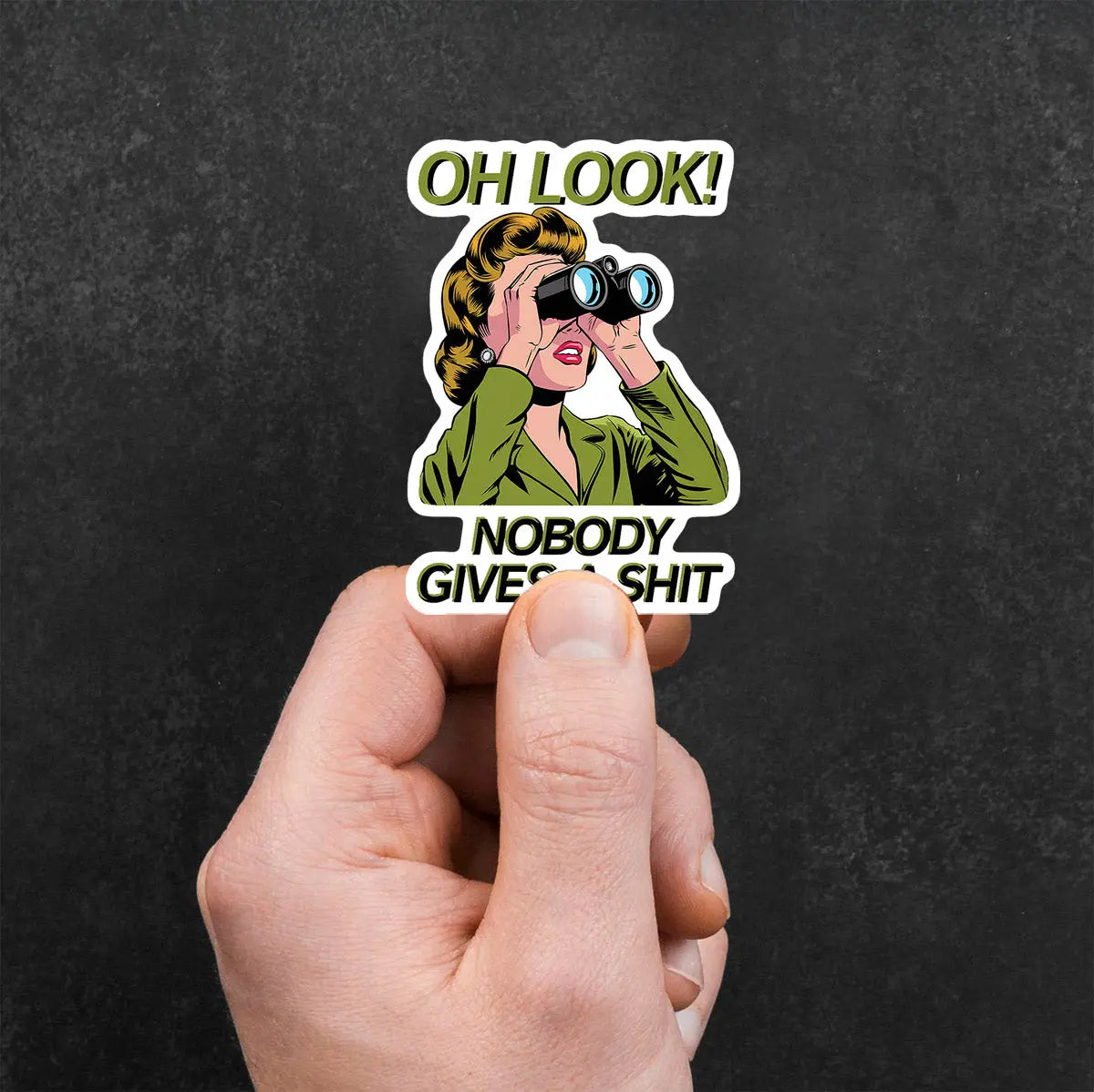 Sassy Binoculars Sticker