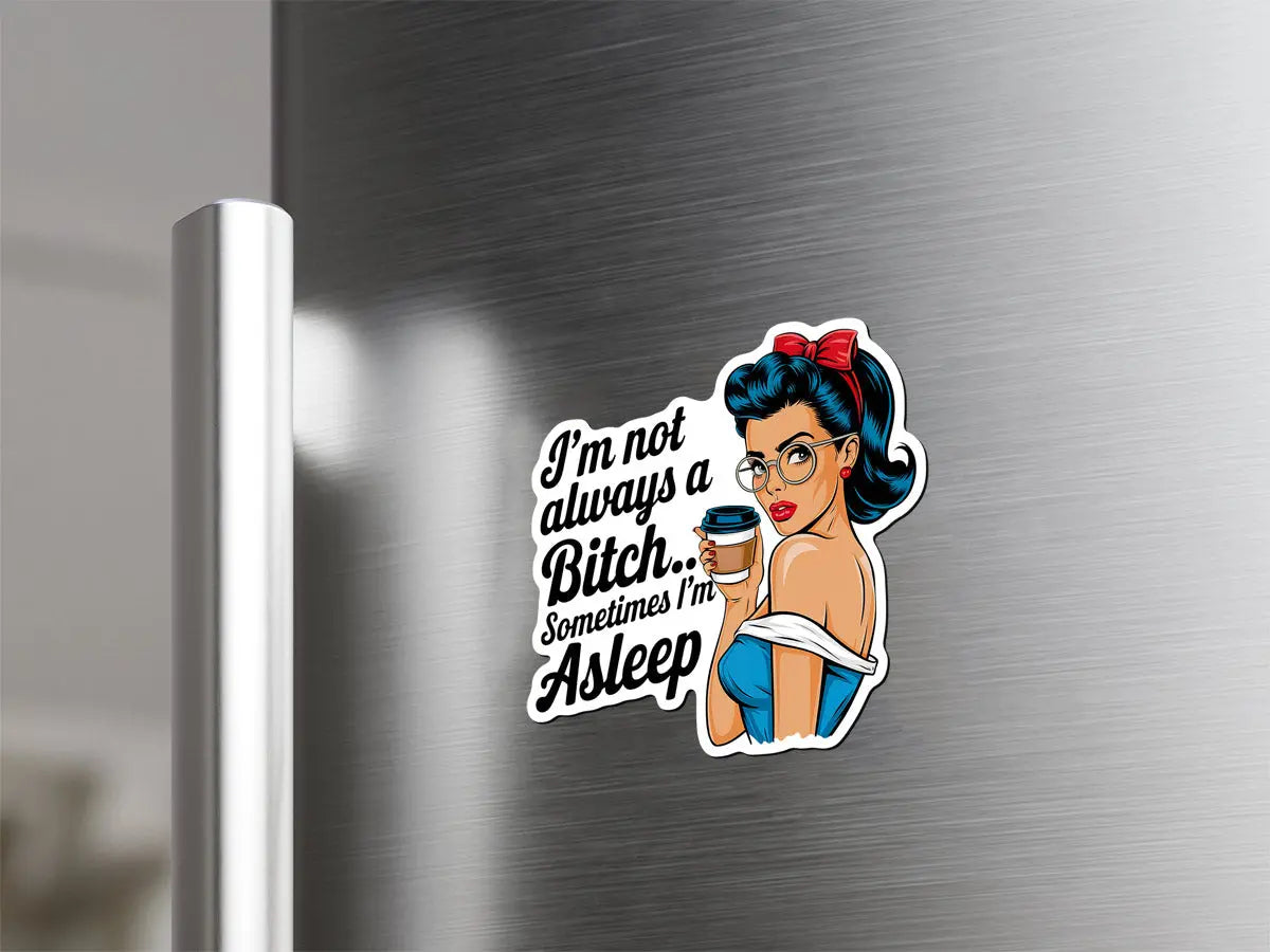 Sassy Coffee Girl Magnet