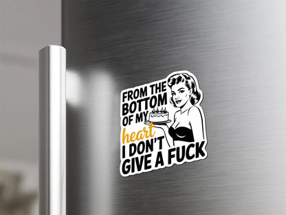 Sassy Heartfelt Cake Magnet