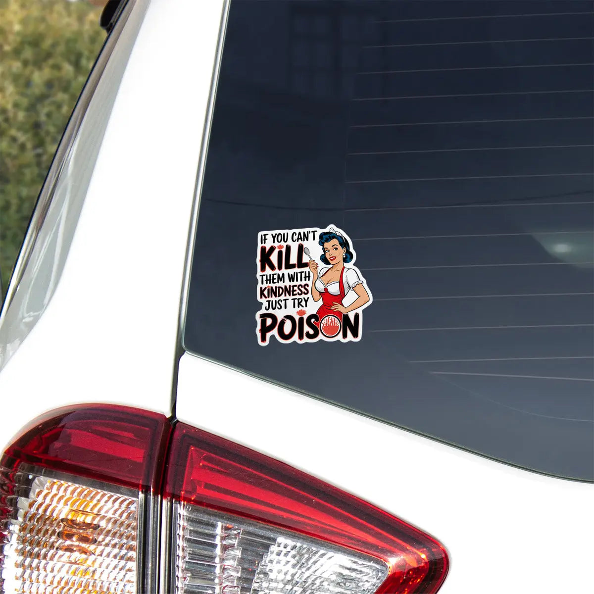 Sassy Kitchen Quote Sticker