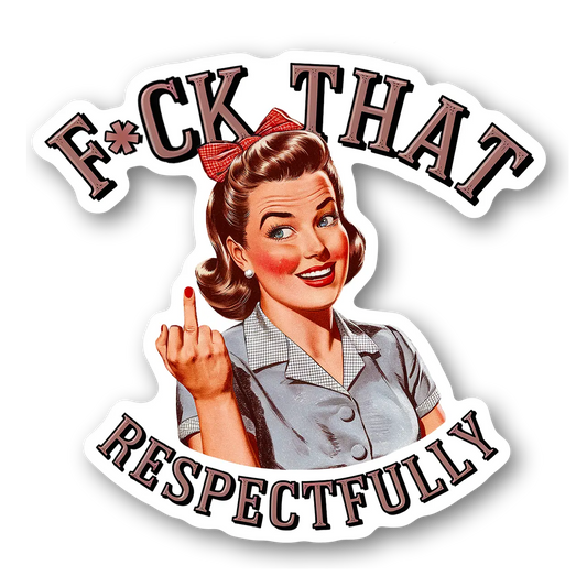 Sassy Retro Woman Magnet