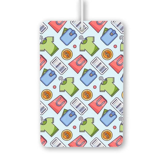 Shopping Theme Air Freshener