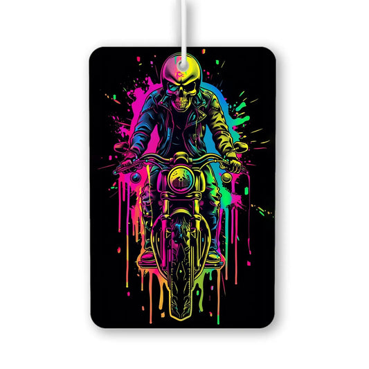 Skull Biker Graphic Air Freshener