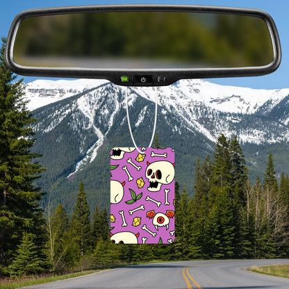 Skull & Bones Pattern Air Freshener