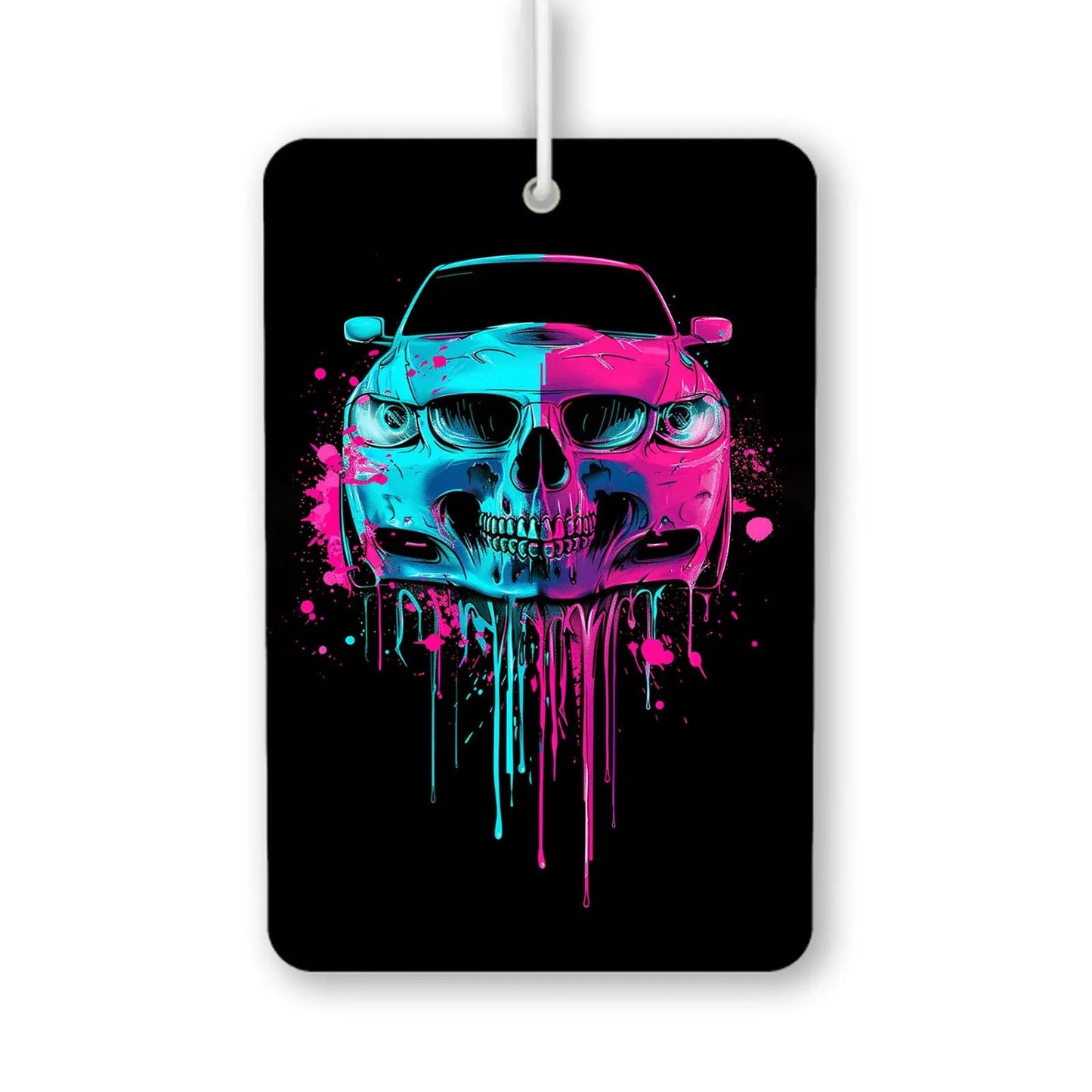 Skull Car Graphic Air Freshener