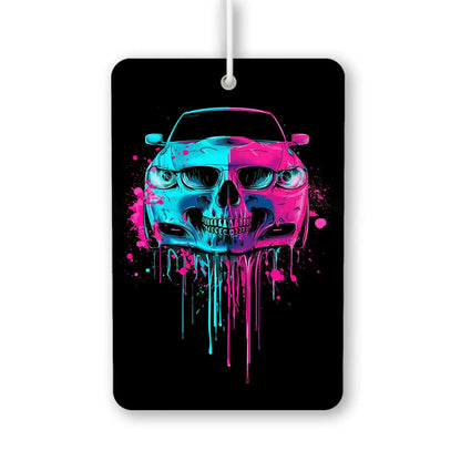 Skull Car Graphic Air Freshener