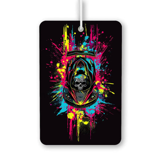Skull Racer Graphic Air Freshener