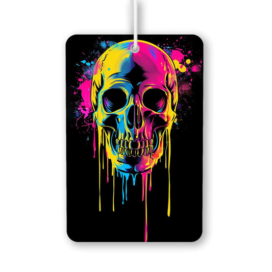 Skull Vibes Color Splash Air Fresheners