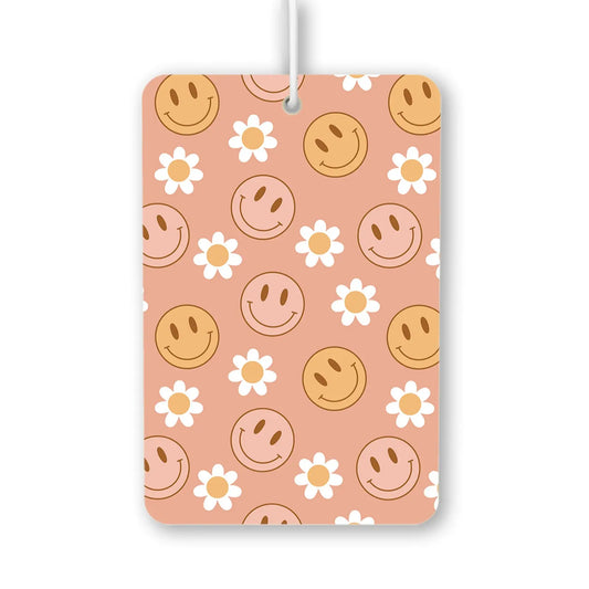 Smiley Faces and Daisies Air Freshener