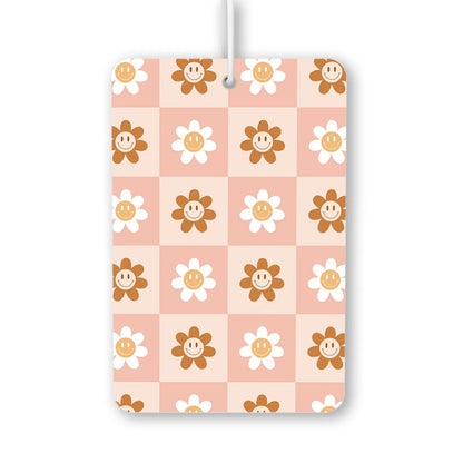 Smiley Flower Pattern Air Freshener