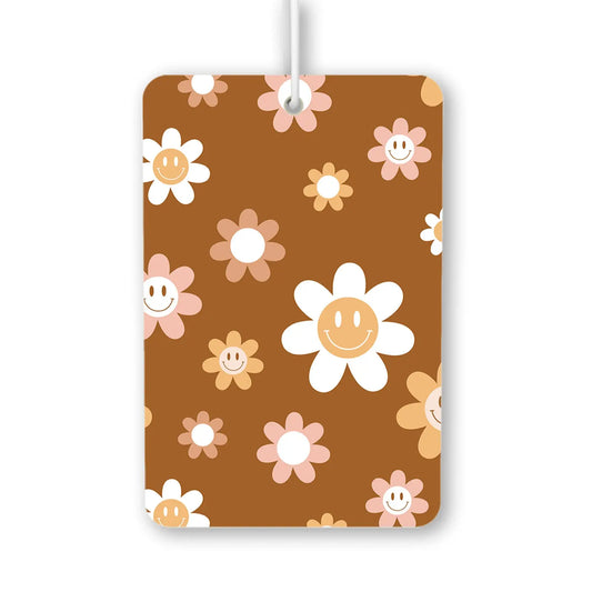 Smiley Flower Pattern Air Freshener