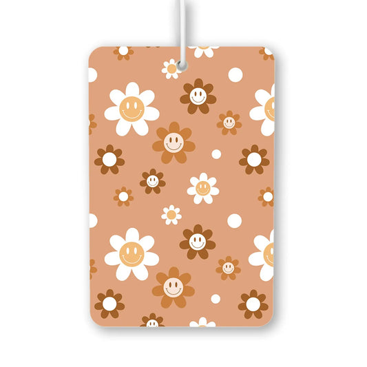 Smiley Flower Pattern Air Freshener