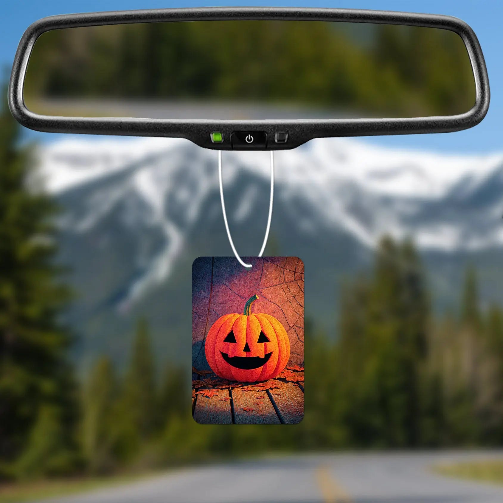 Smiling Pumpkin Halloween Air Freshener