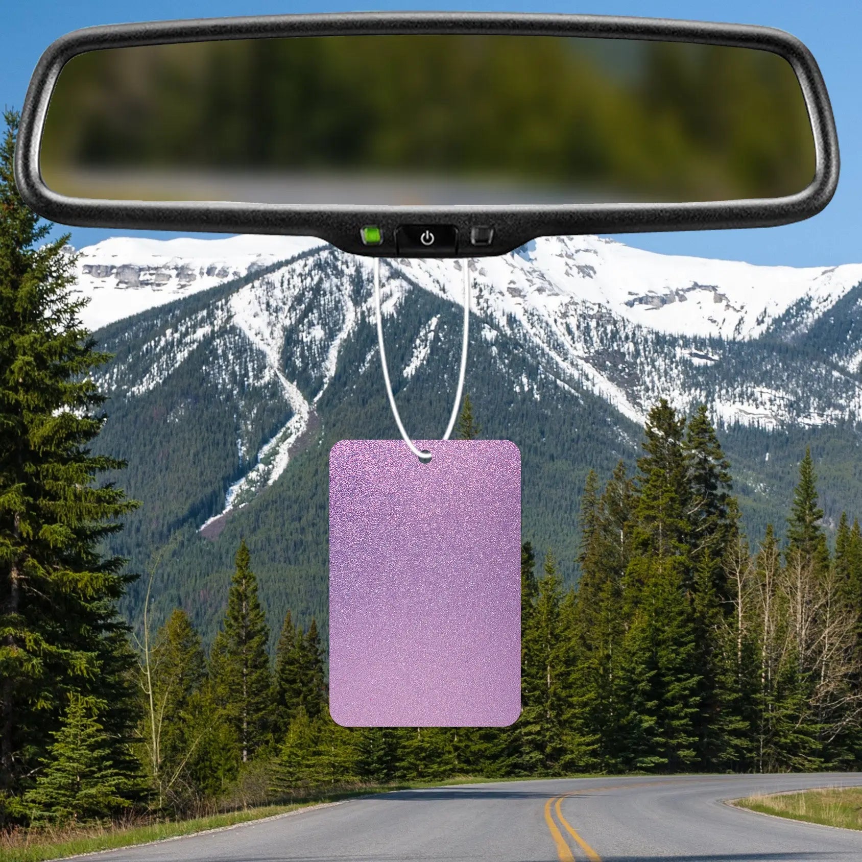 Sparkling Lavender Glitter Air Freshener