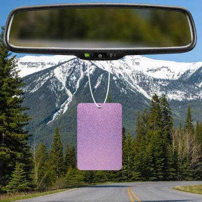 Sparkling Lavender Glitter Air Freshener