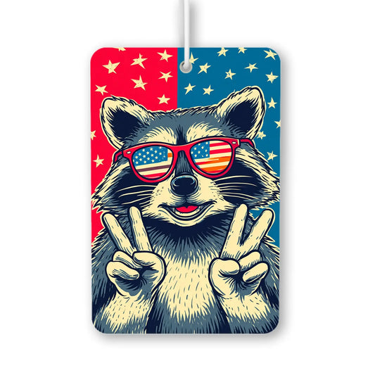 Stars & Stripes Raccoon Breeze Air Fresheners