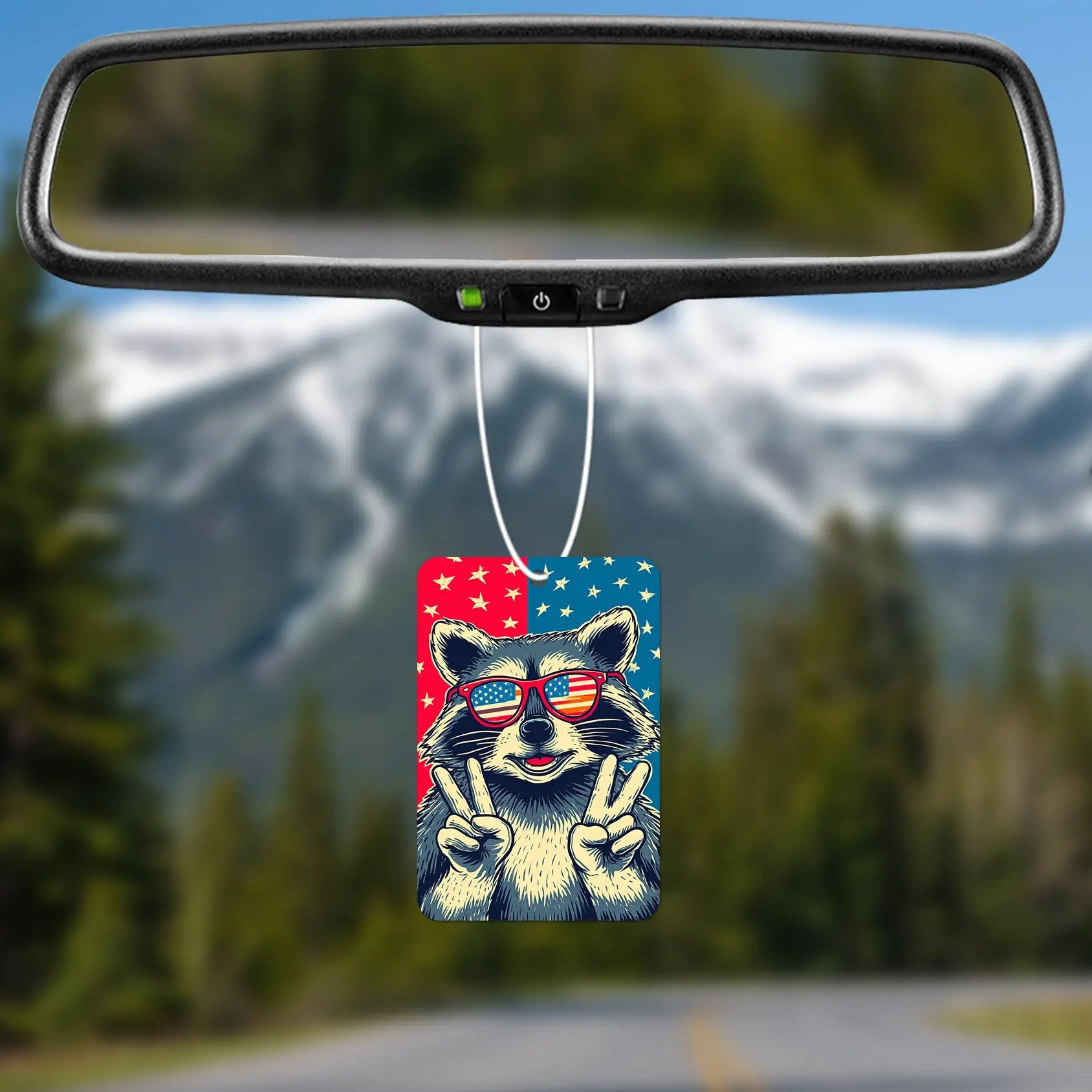 Stars & Stripes Raccoon Breeze Air Fresheners