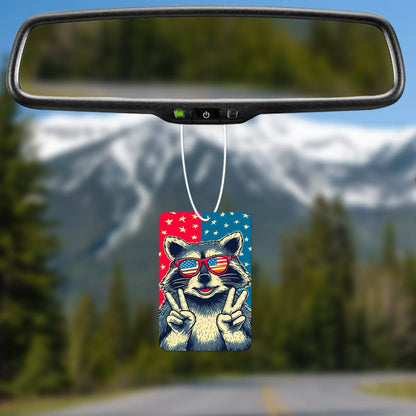 Stars & Stripes Raccoon Breeze Air Fresheners