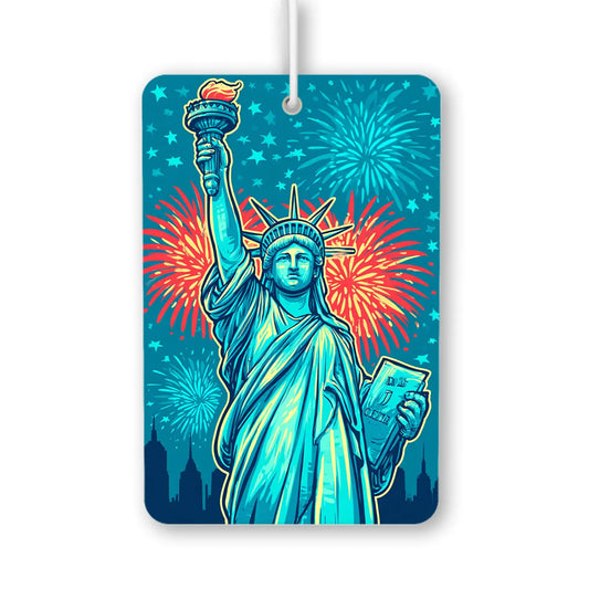 Statue of Liberty Fireworks Air Freshener