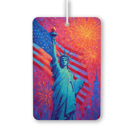 Statue of Liberty with Fireworks Air Freshener