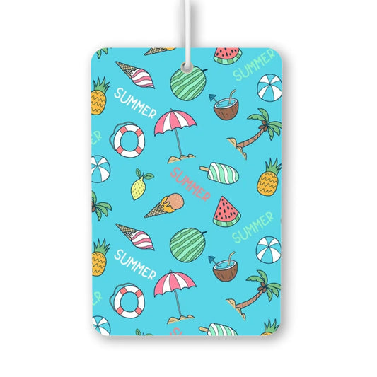 Summer Fun Pattern Air Freshener