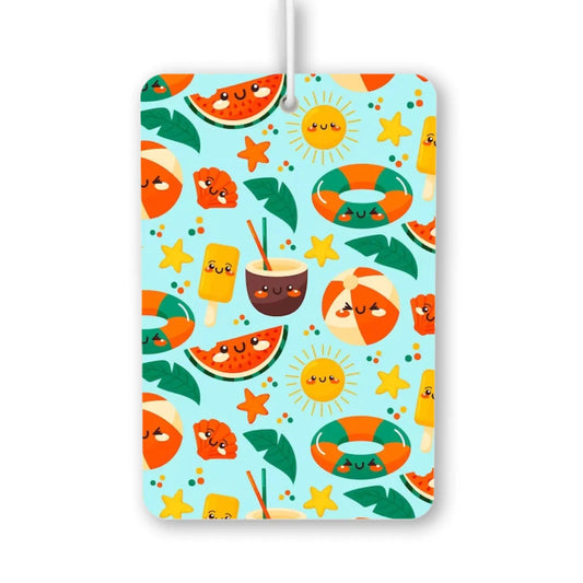 Summer Fun Pattern Air Freshener