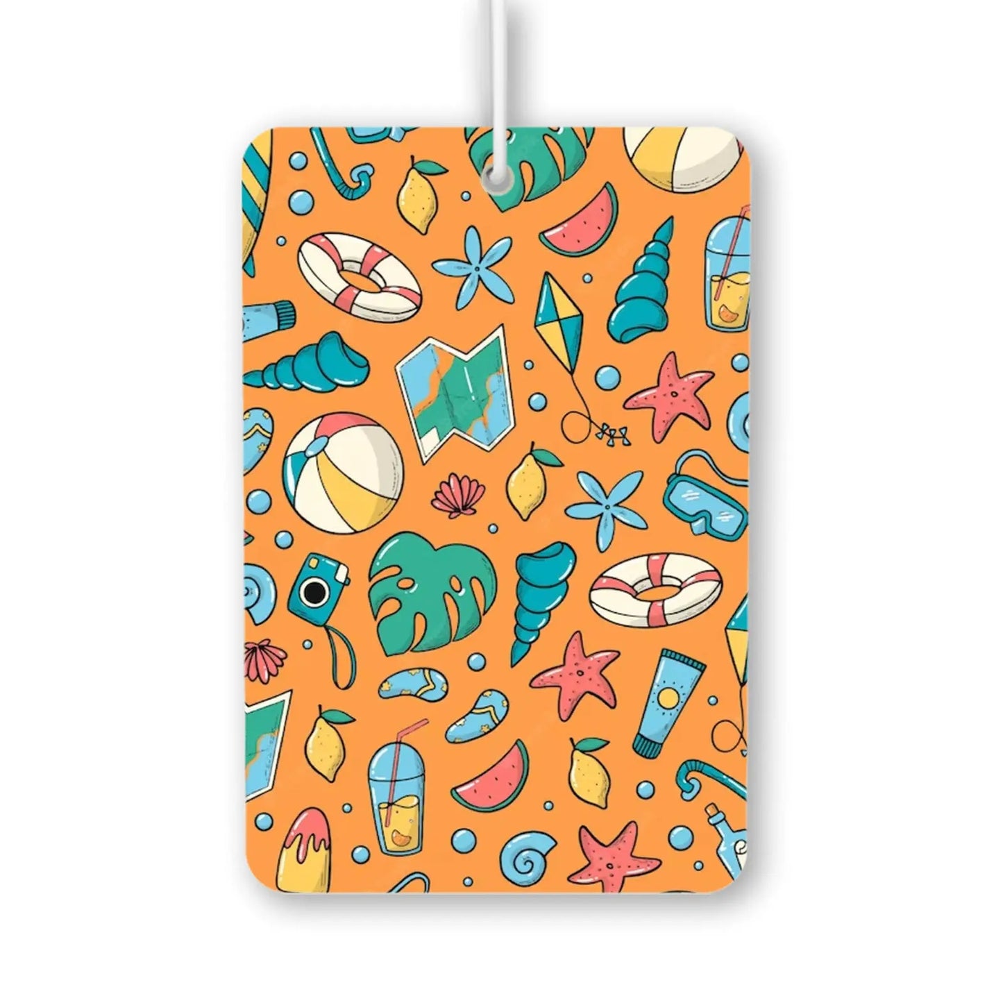 Summer Vibes Pattern Air Freshener