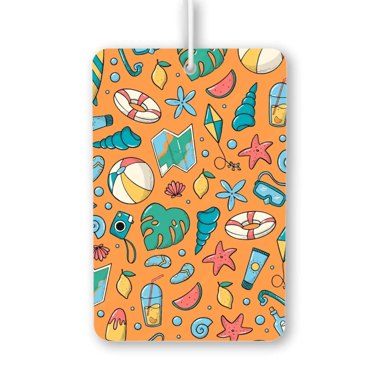 Summer Vibes Pattern Air Freshener