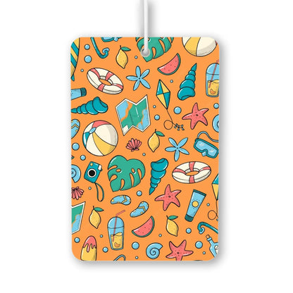 Summer Vibes Pattern Air Freshener