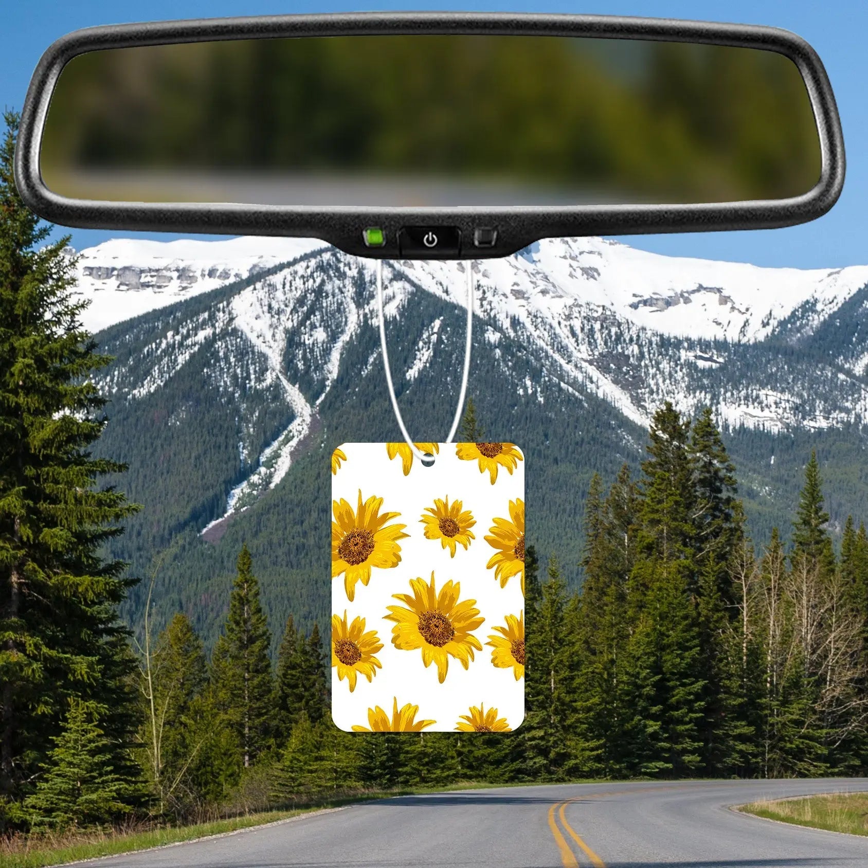 Sunflower Pattern Air Freshener