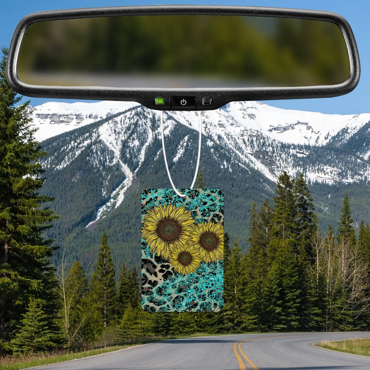 Sunflower Pattern Air Freshener
