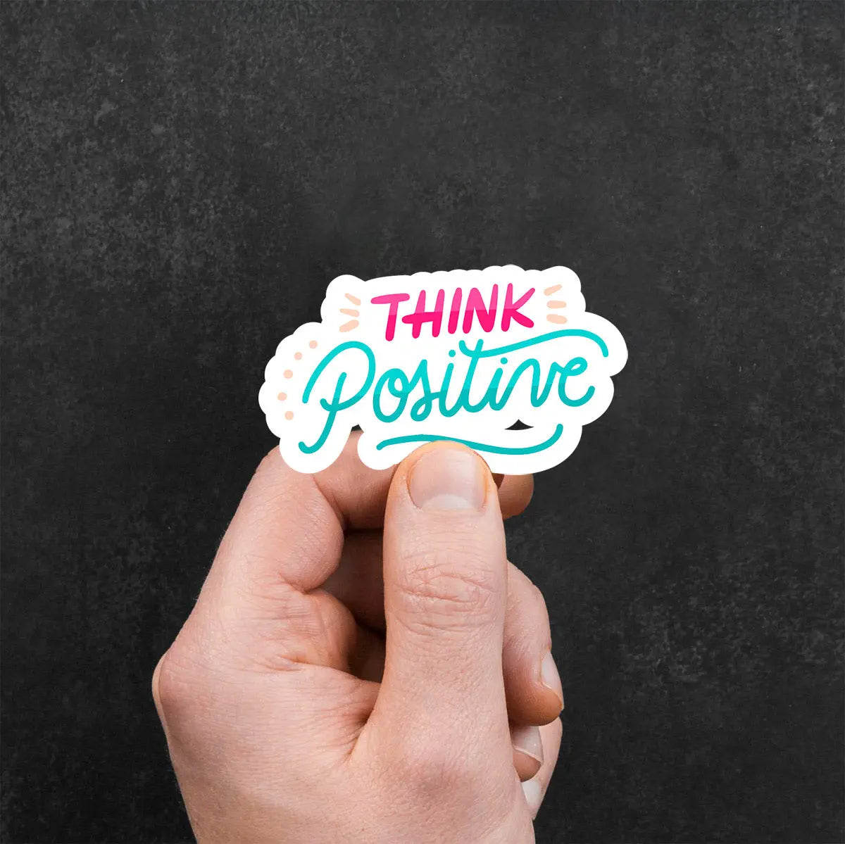 Think Positive Sticker