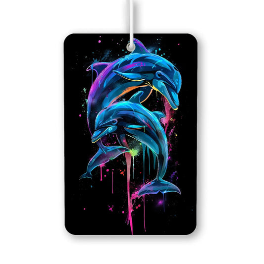 Tropical Splash Dolphin Air Freshener