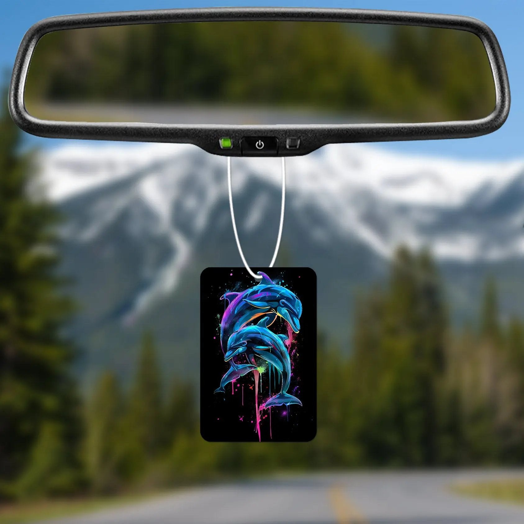 Tropical Splash Dolphin Air Freshener