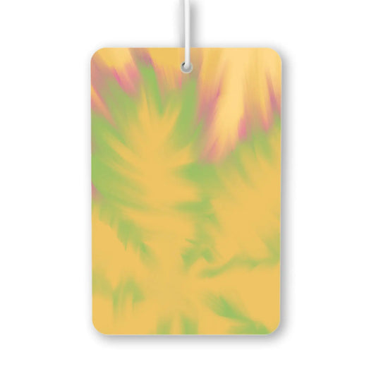 Vibrant Abstract Color Splash Air Freshener