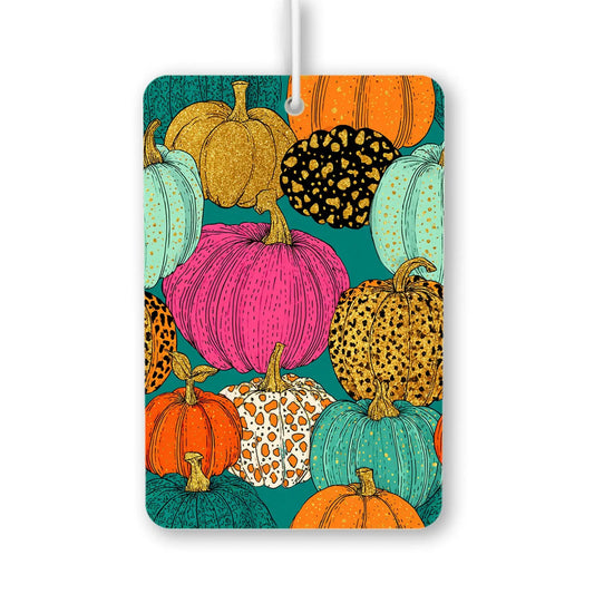 Vibrant Autumn Pumpkin Aroma Fresheners