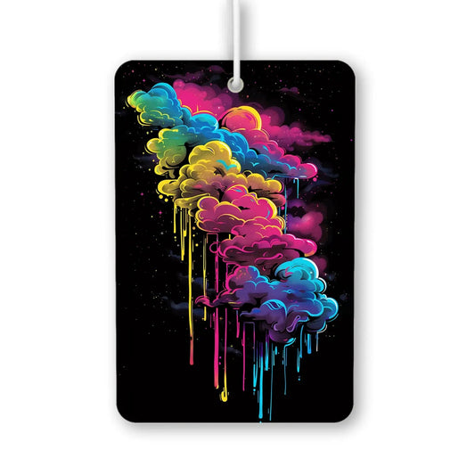 Vibrant Cascade Clouds Air Freshener