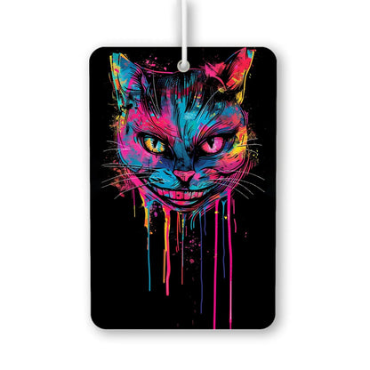 Vibrant Cat Art Air Freshener