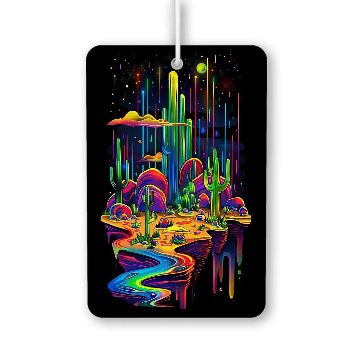 Vibrant Desert Landscape Air Freshener