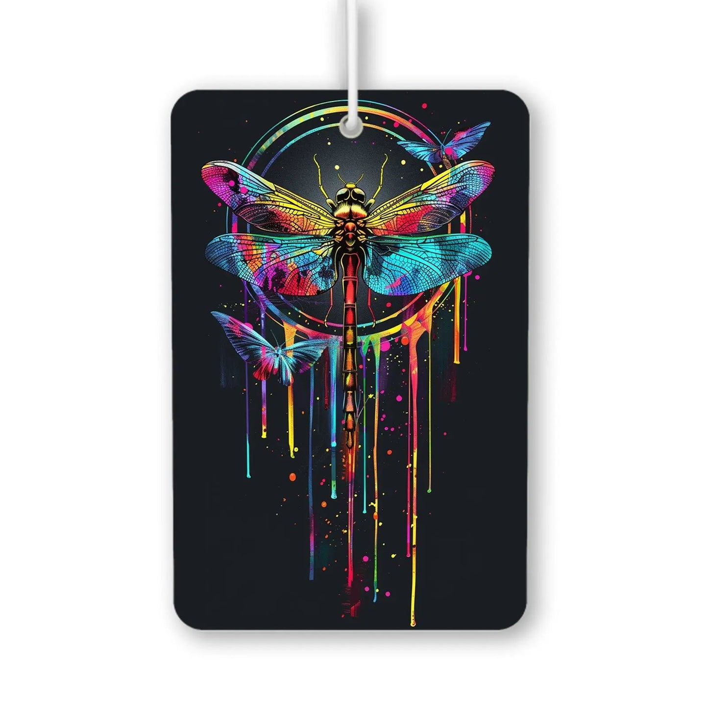 Vibrant Dragonfly Dreamscape Air Fresheners