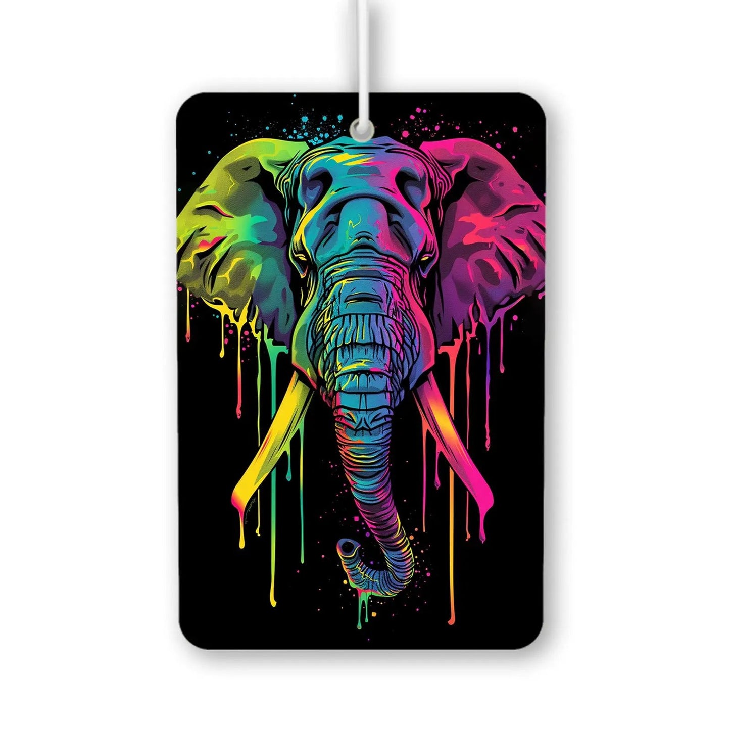 Vibrant Elephant Dreamscape Air Fresheners