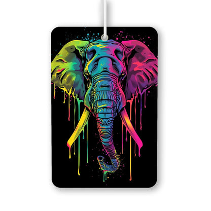 Vibrant Elephant Dreamscape Air Fresheners
