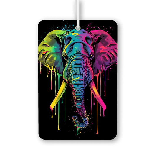 Vibrant Elephant Dreamscape Air Fresheners