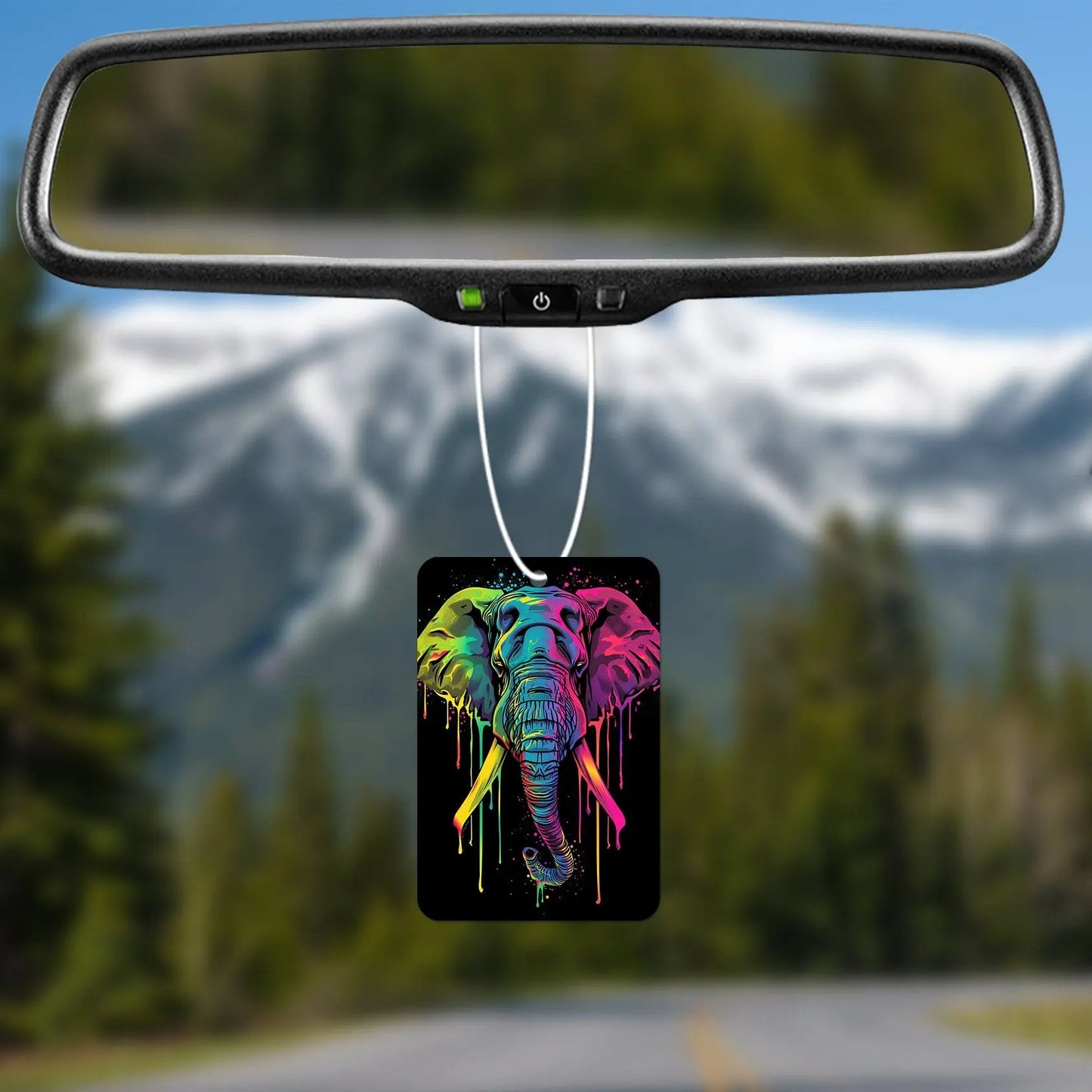 Vibrant Elephant Dreamscape Air Fresheners