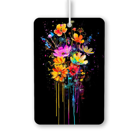 Vibrant Floral Bouquet Air Freshener