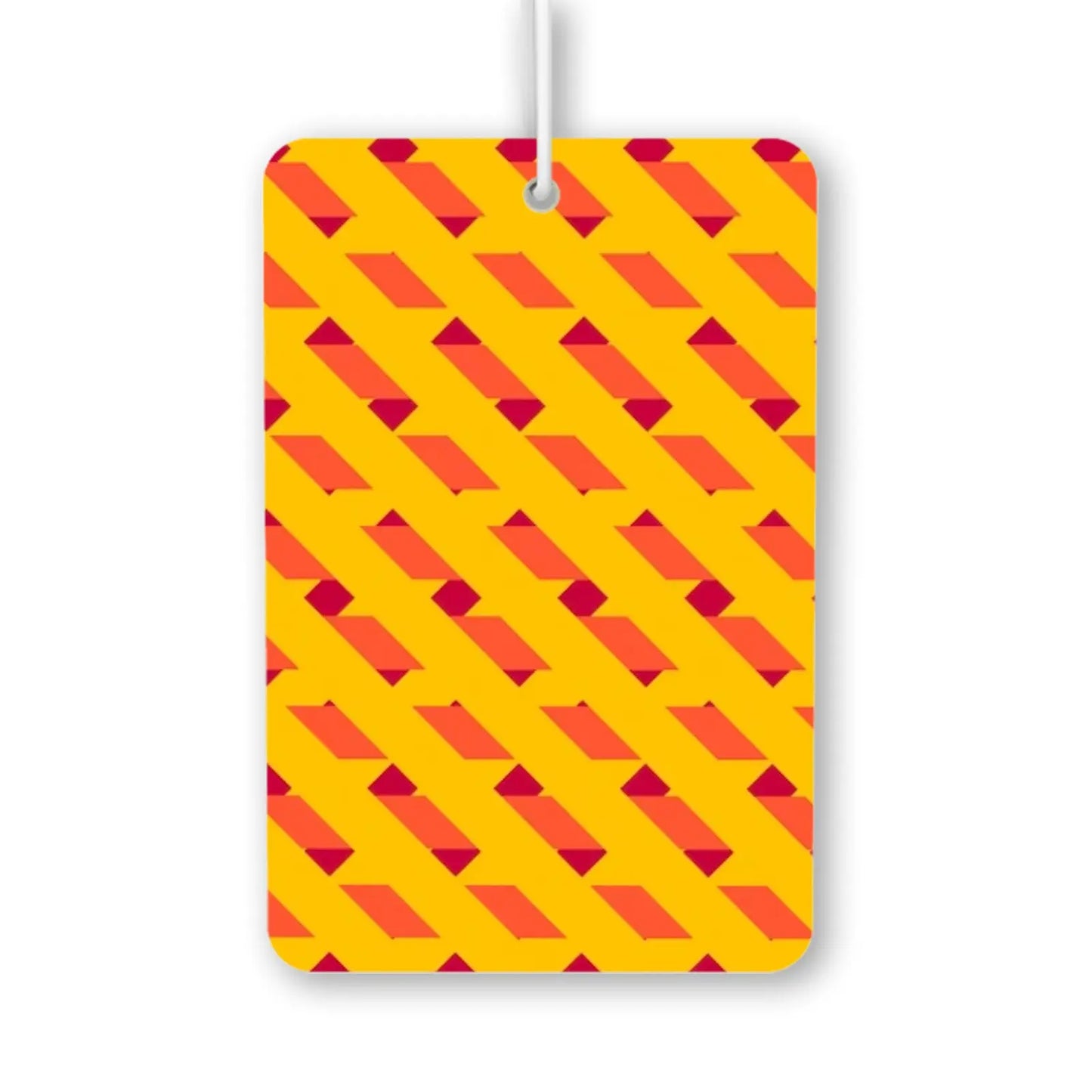 Vibrant Geometric Pattern Air Freshener