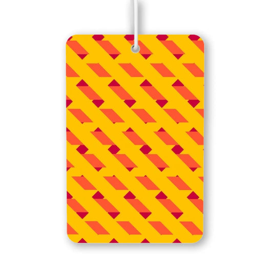 Vibrant Geometric Pattern Air Freshener