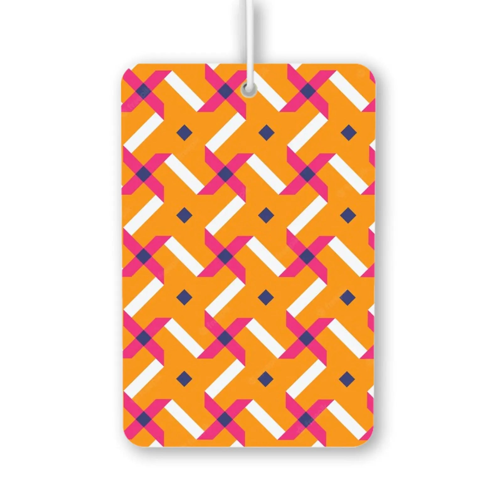 Vibrant Geometric Pattern Air Freshener