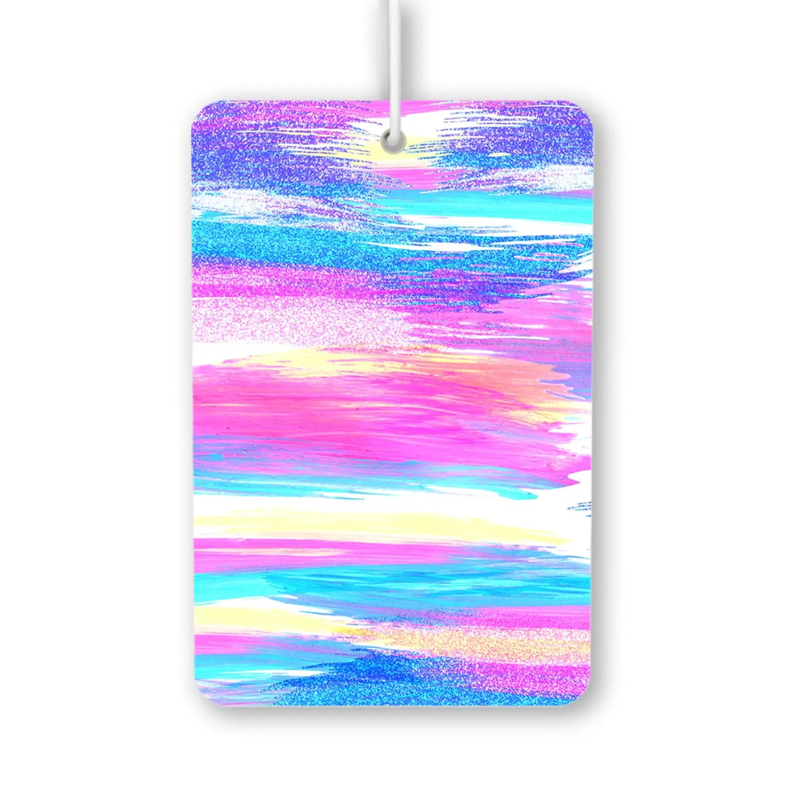 Vibrant Pastel Brush Stroke Air Freshener
