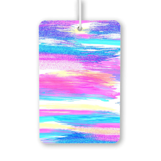Vibrant Pastel Brush Stroke Air Freshener